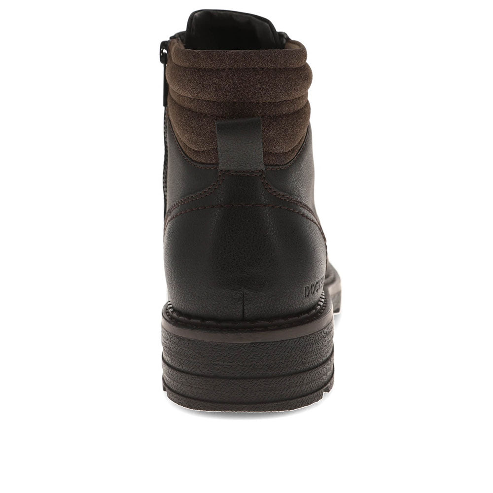 Black-Dockers Mens Thomas Stain Defender Rugged Boot