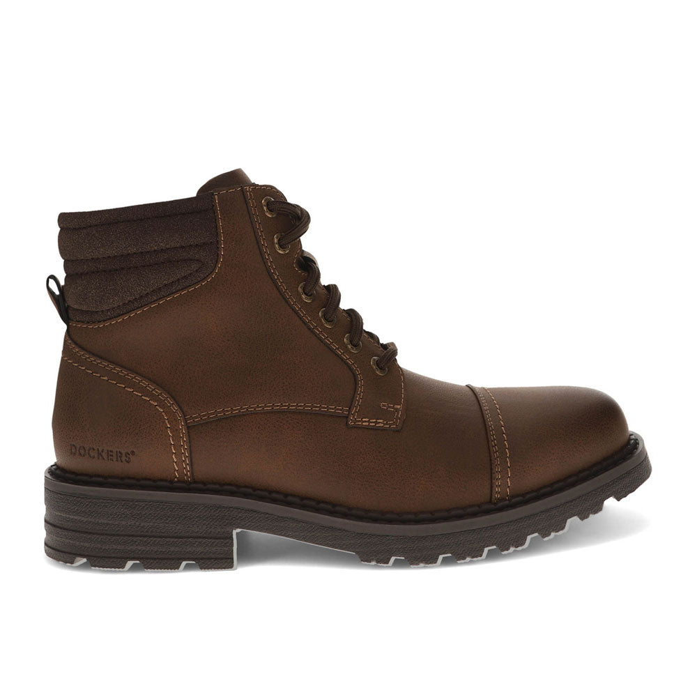 Chestnut-Dockers Mens Thomas Stain Defender Rugged Boot