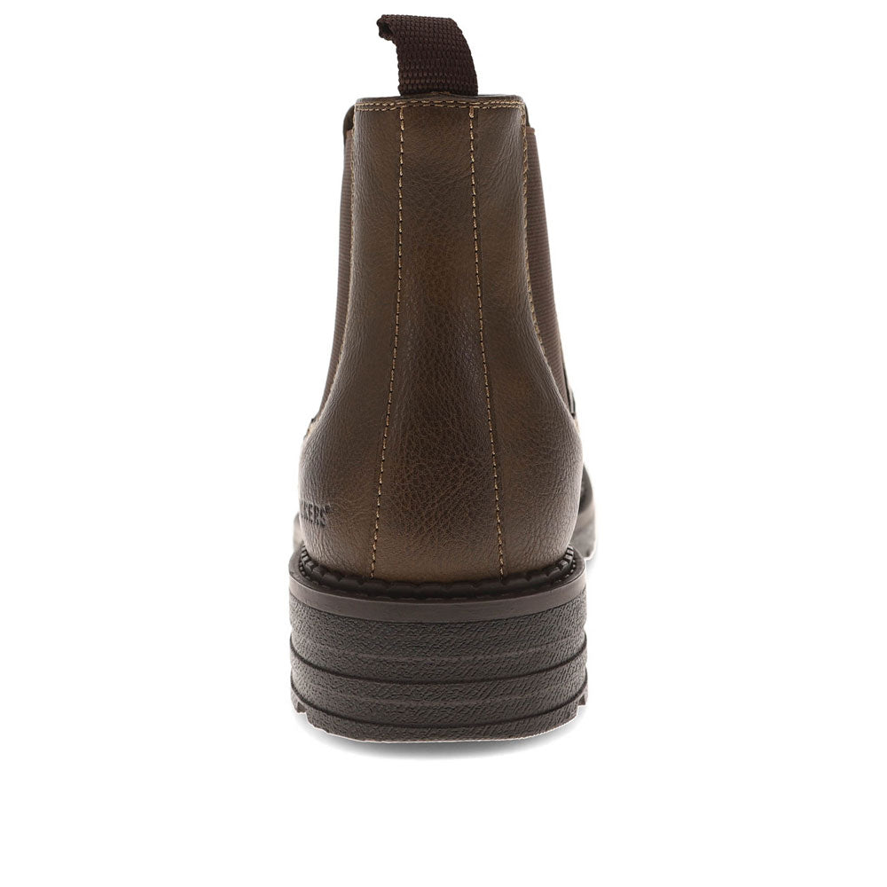 Dark Tan-Dockers Mens Truman Stain Defender Rugged Boot