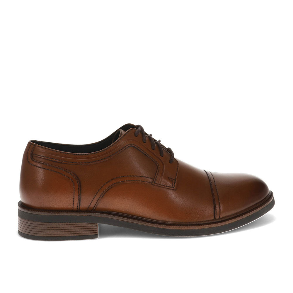 Butterscotch-Dockers Mens  Allen Genuine Leather Dress Captoe Oxford Shoe