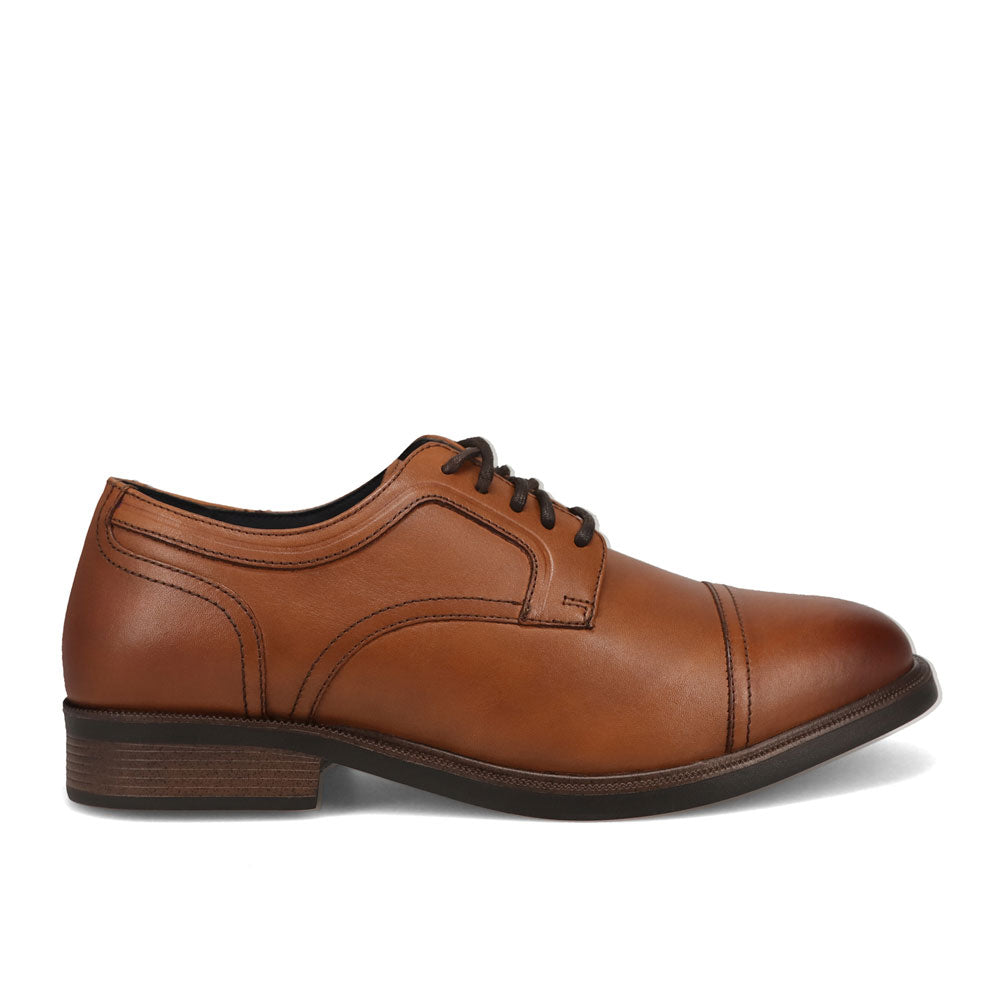 Butterscotch-Dockers Mens  Allen Genuine Leather Dress Captoe Oxford Shoe