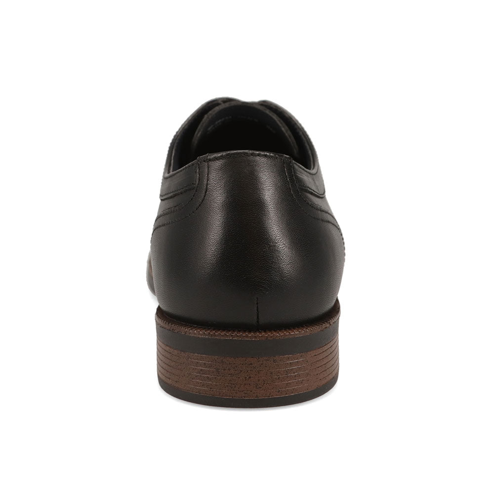 Black-Dockers Mens  Allen Genuine Leather Dress Captoe Oxford Shoe