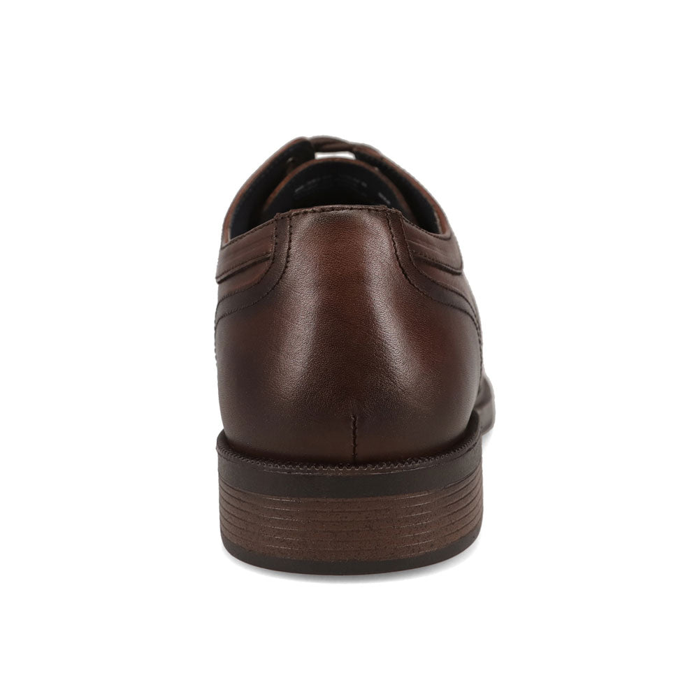 Mahogany-Dockers Mens  Allen Genuine Leather Dress Captoe Oxford Shoe