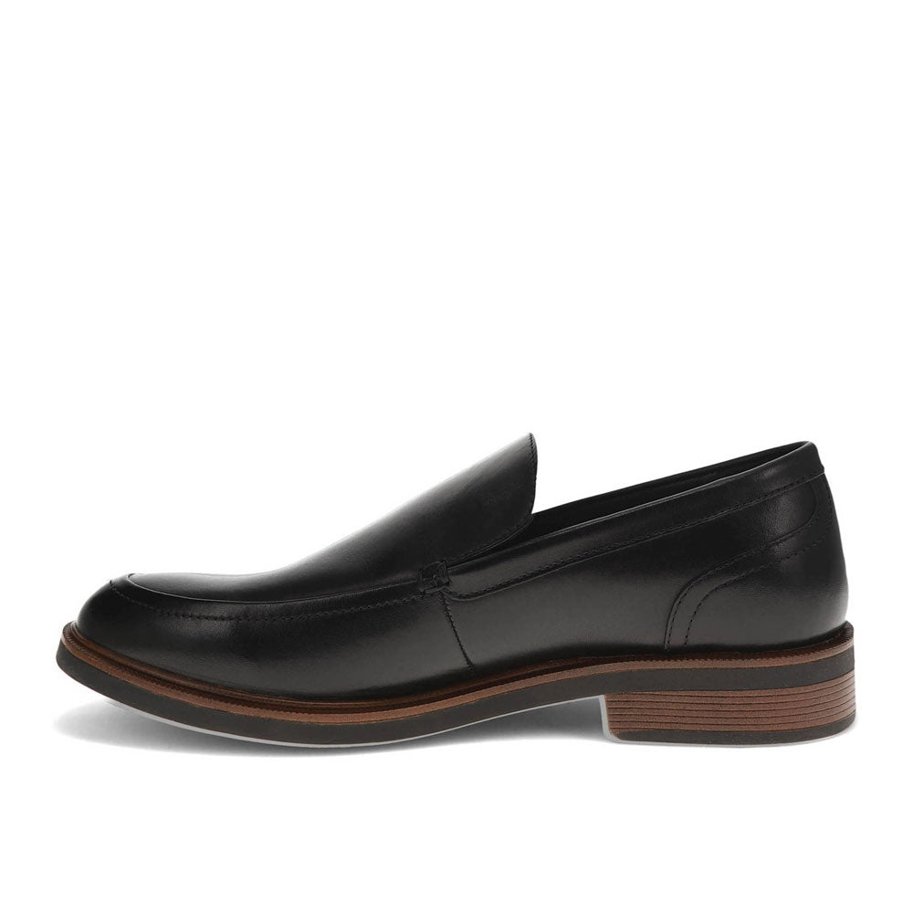 Black-Dockers Mens Ayers Genuine Leather Dress Slip-on Shoe
