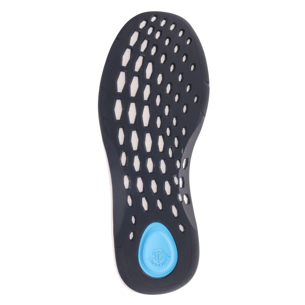 Navy/Tan-Dockers Mens Bardwell Lightweight Knit Lace Up Casual Shoe