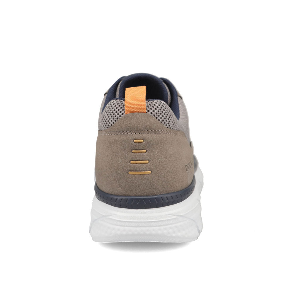 Dark Brown/Taupe-Dockers Mens Emil Nubuck Casual Lace-Up Oxford