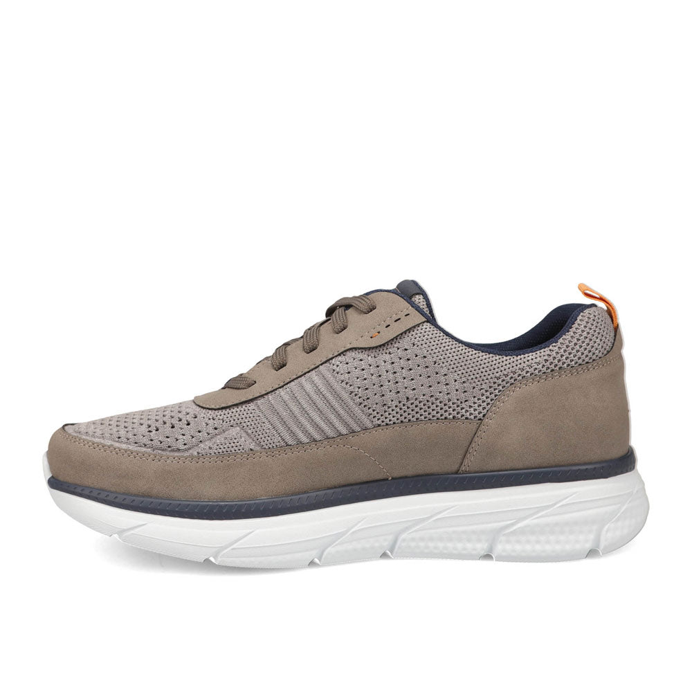 Dark Brown/Taupe-Dockers Mens Emil Nubuck Casual Lace-Up Oxford