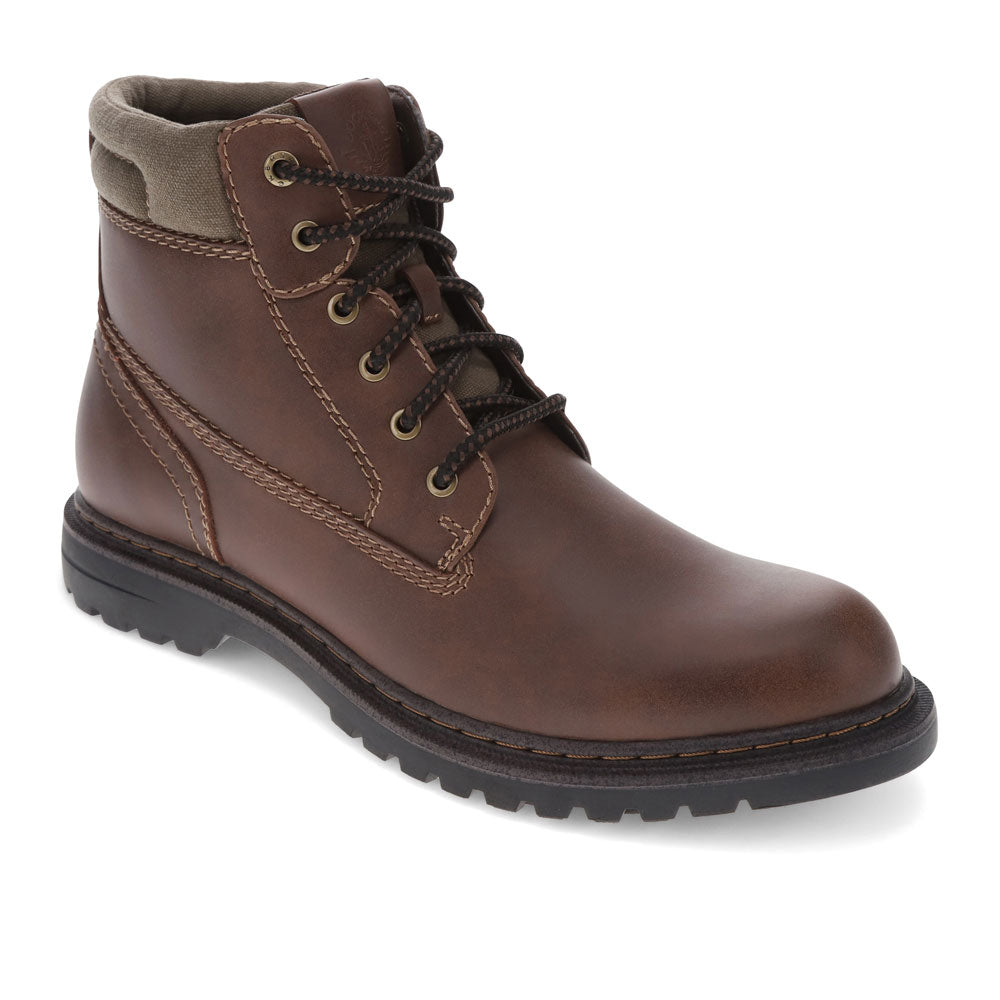 Briar-Dockers Mens Richmond Rugged Casual 6-Eyelet Lace Up Boots