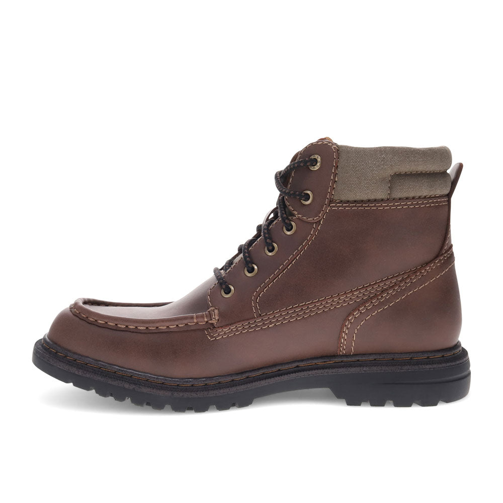 Briar-Dockers Mens Rockford Rugged Casual Classic Moc Toe Boot