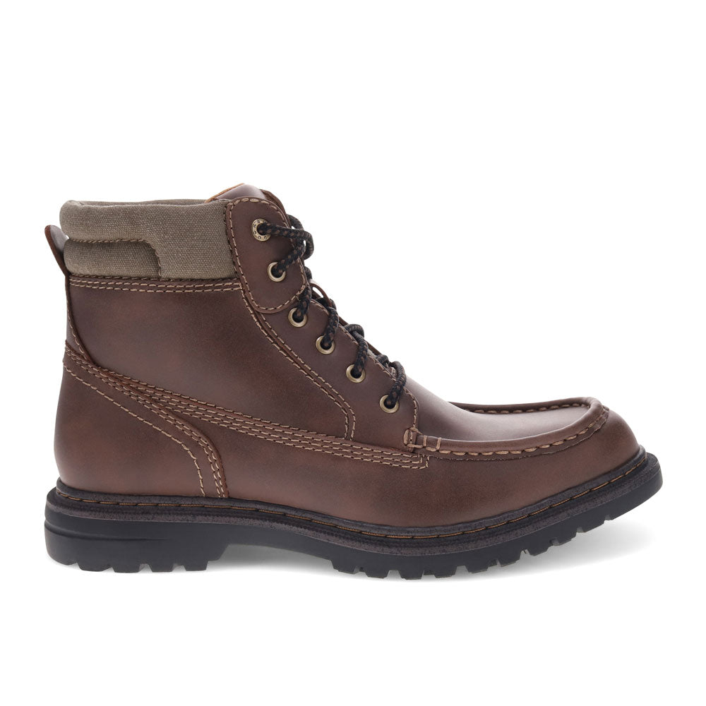 Briar-Dockers Mens Rockford Rugged Casual Classic Moc Toe Boot