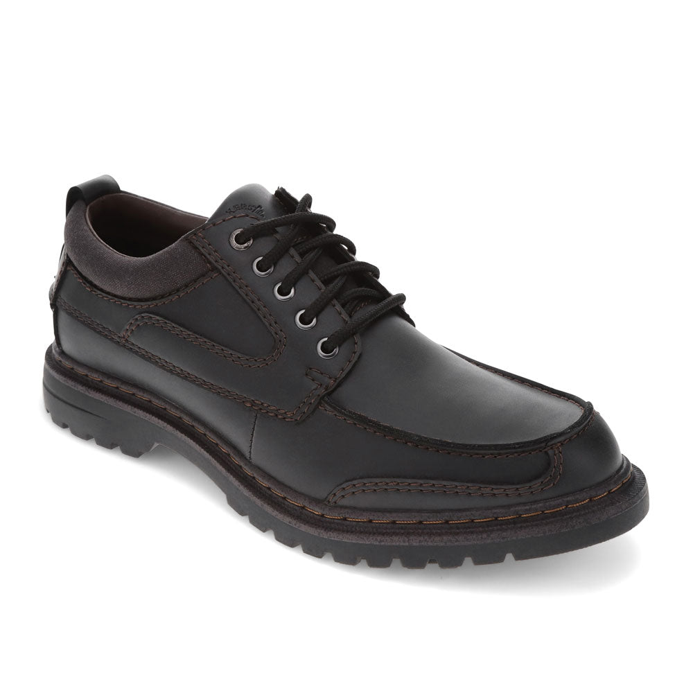 Black-Dockers Mens Ridge Rugged Casual Lace Up Oxford Shoe