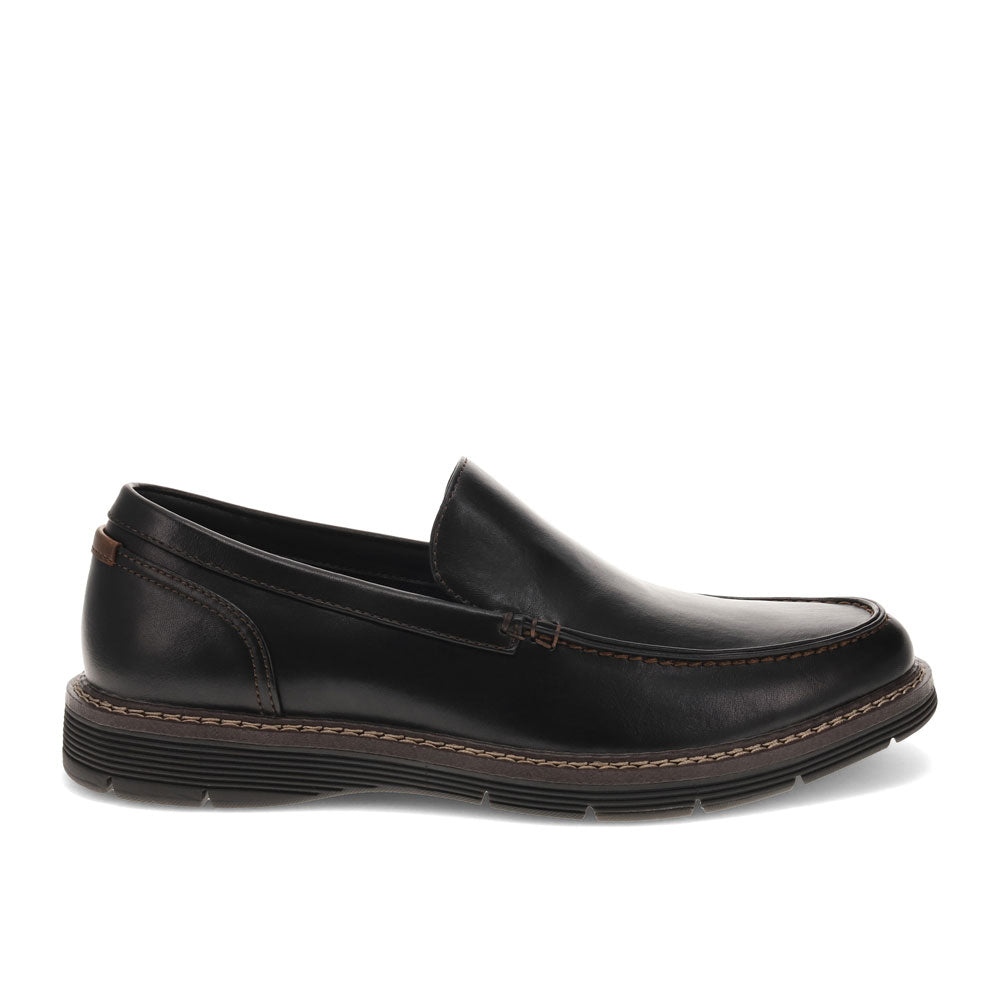 Black-Dockers Mens Elmhurst Dress Casual Slip On Loafer Shoe