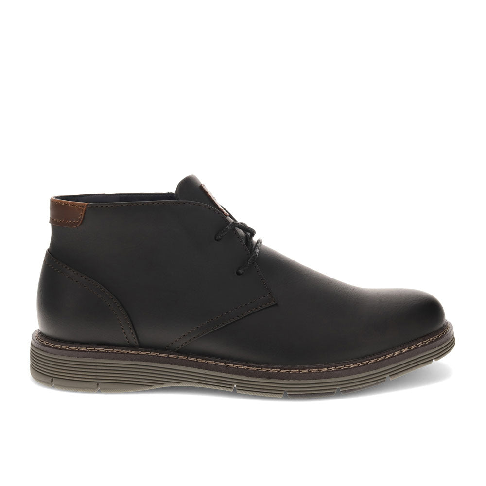 Black-Dockers Mens Esmond Dress Casual Lace Up Ankle Boot