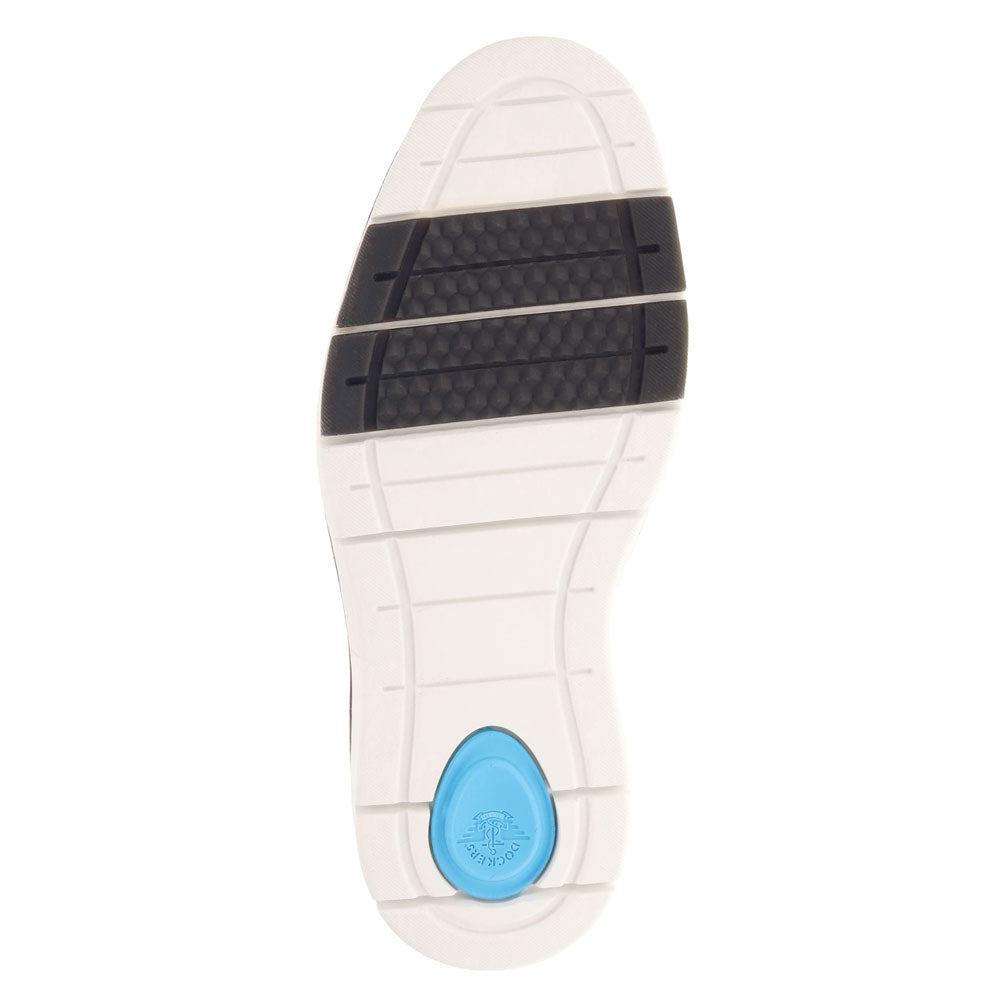 Charcoal-Dockers Mens Edgehill Knit and Synthetic Leather Dress Casual Lace Up Oxford Shoe