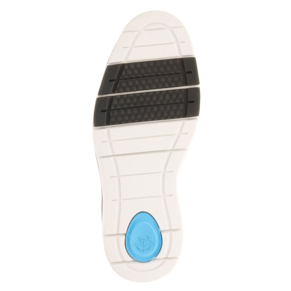 Black-Dockers Mens Elmington Synthetic Leather Dress Casual Lace Up Oxford Shoe