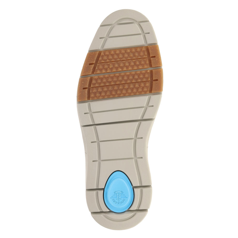 Brown-Dockers Mens Elmington Synthetic Leather Dress Casual Lace Up Oxford Shoe