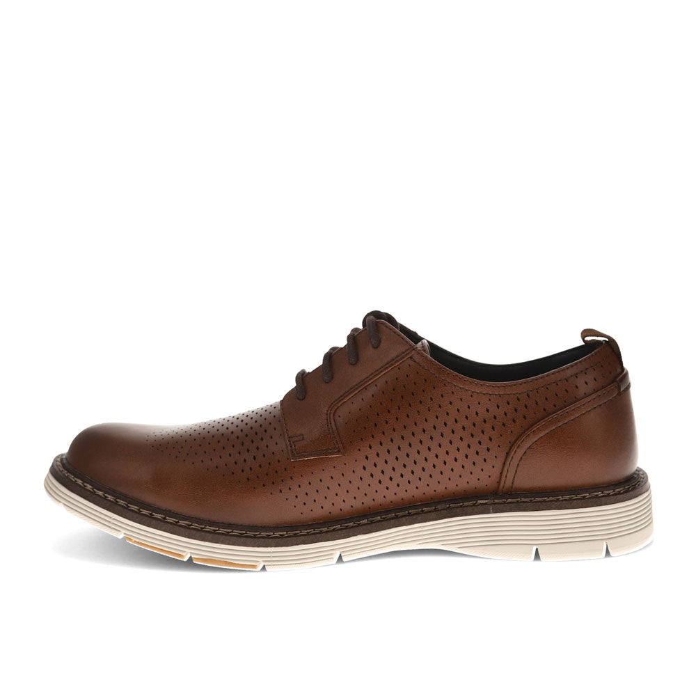 Cognac-Dockers Mens Ezra Active Rebound Dress Casual Shoe