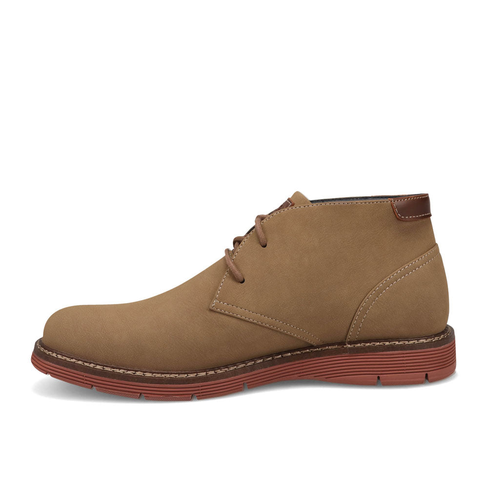 Taupe-Dockers Mens Esmond Dress Casual Lace Up Ankle Boot