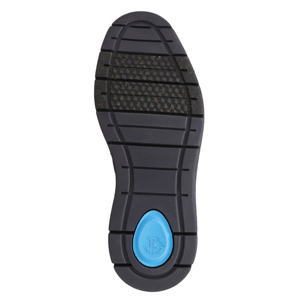 Cognac/Navy-Dockers Mens Esmond Dress Casual Lace Up Ankle Boot