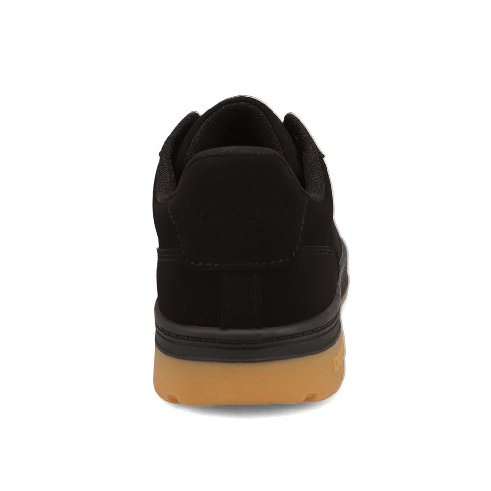Black/Gum-Dockers Mens Casen Casual Lace-Up Sneaker