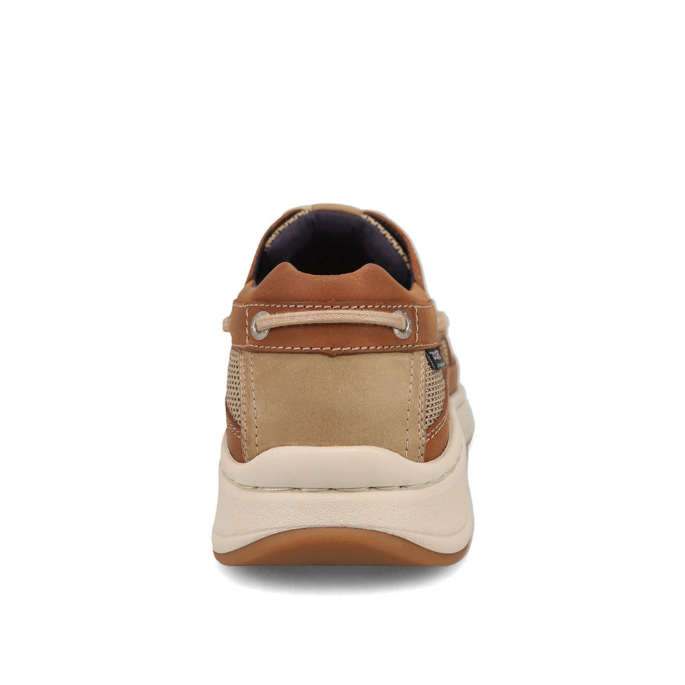 Dark Tan-Dockers Mens Bayside Casual Lace-Up Boat Shoe