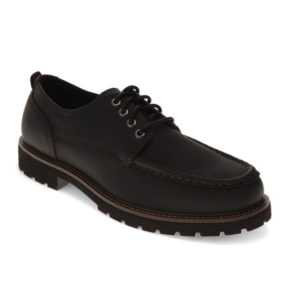 Black-Dockers Mens Walsh Lightweight Lugged Casual Shoe