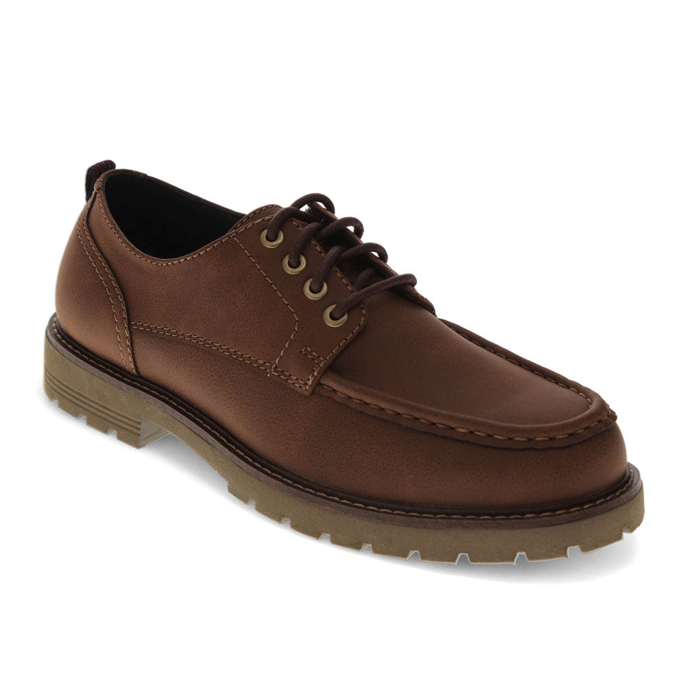 Chestnut-Dockers Mens Walsh Lightweight Lugged Casual Shoe