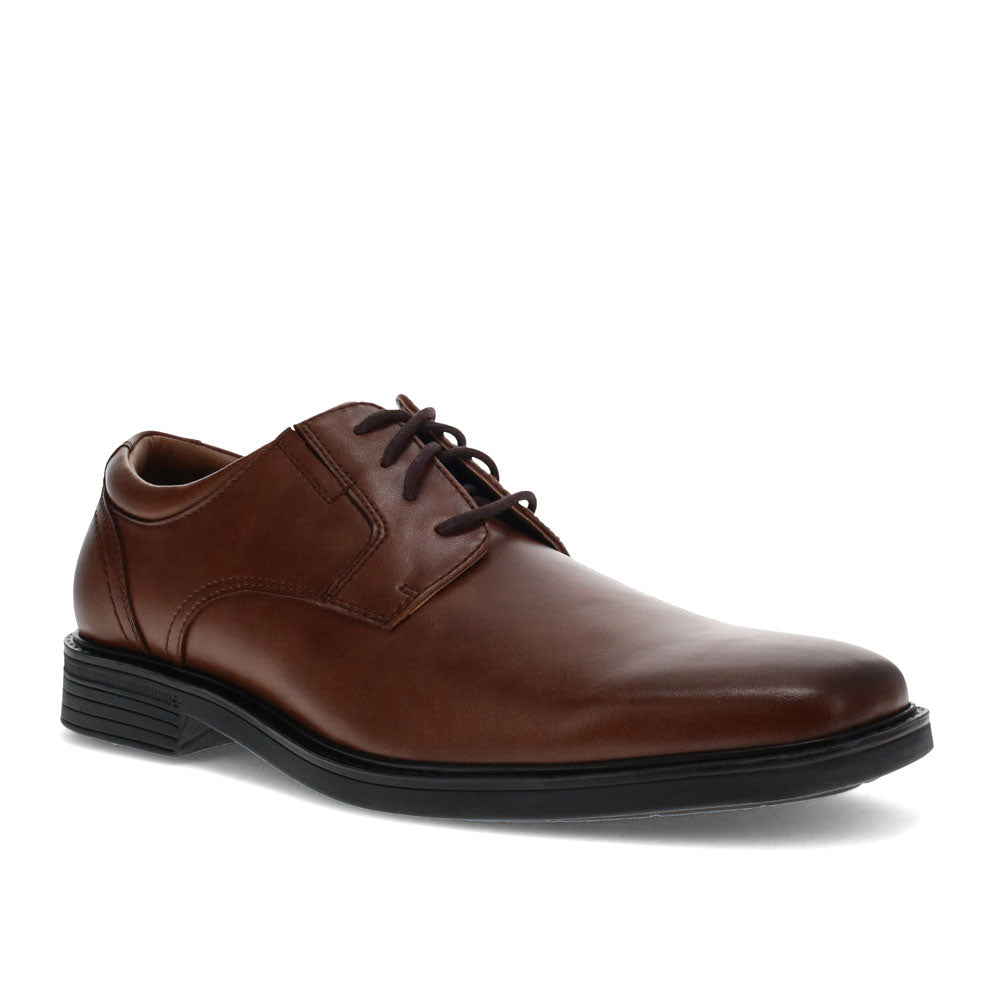 Mahogany-Dockers Mens Stiles Synthetic Dress Casual Lightweight Plain Toe Oxford Shoe