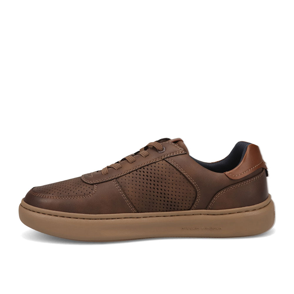 Black/Brown-Dockers Mens Pembroke Tumbled Full Grain Dress Penny Loafer