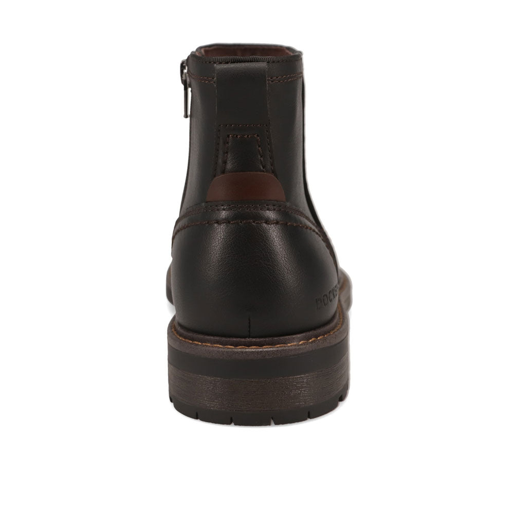 Black-Dockers Mens Blackwell Burnished Carzyhorse Chelsea Boot