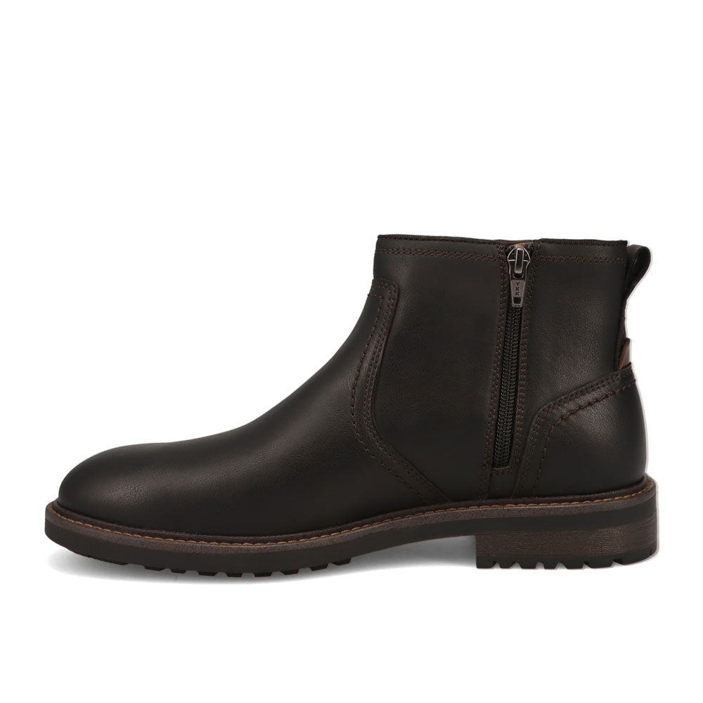 Black-Dockers Mens Blackwell Burnished Carzyhorse Chelsea Boot