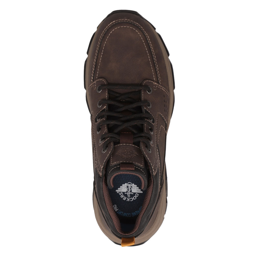 Dark Brown-Dockers Mens Royce Casual Lace Up Boot