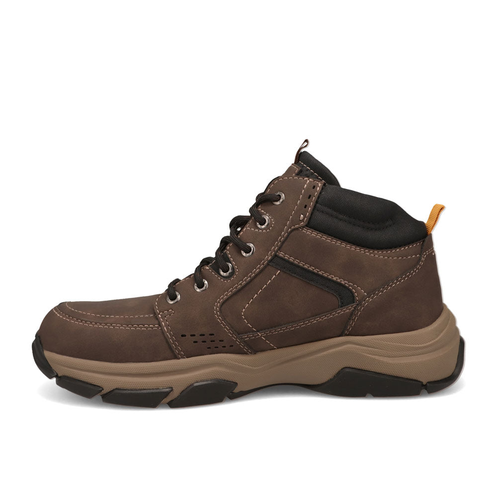 Dark Brown-Dockers Mens Royce Casual Lace Up Boot