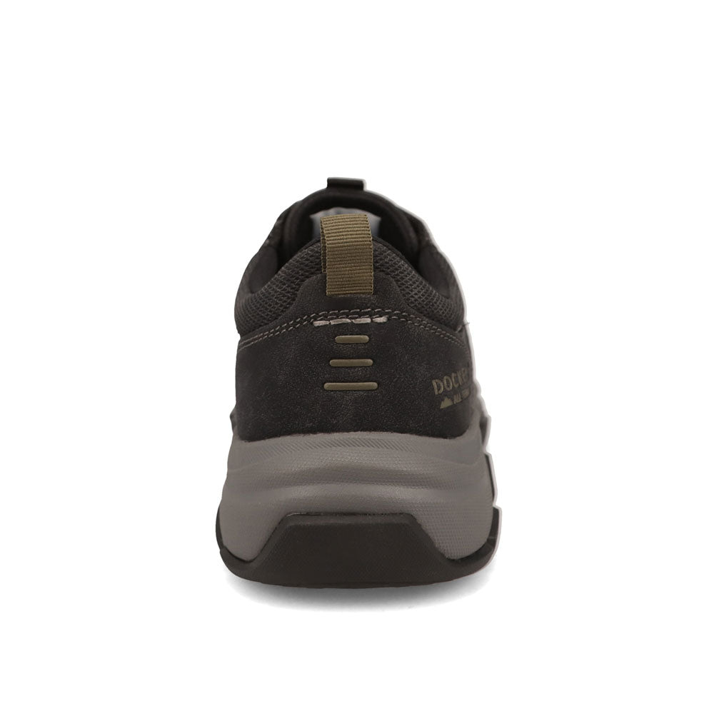 Black-Dockers Mens Rutherford Distressed Sneaker