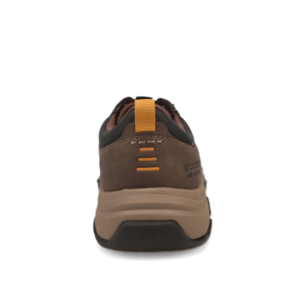 Dark Brown-Dockers Mens Rutherford Distressed Sneaker