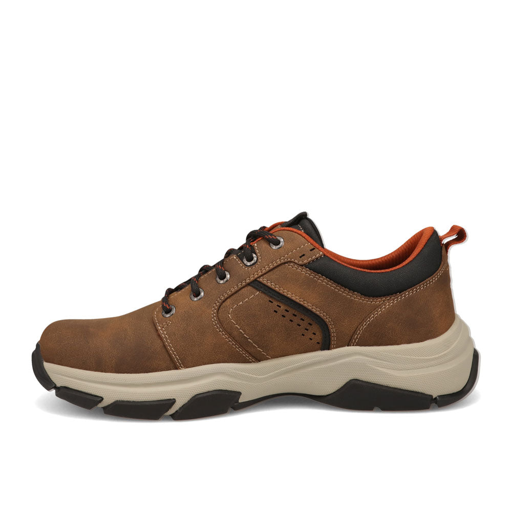 Tobacco-Dockers Mens Rockwell Distressed Casual Sneaker