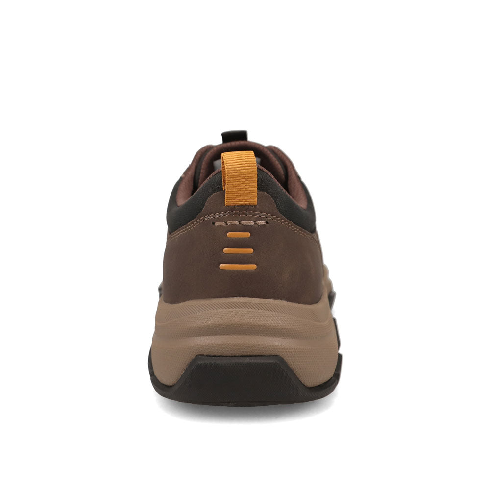 Dark Brown-Dockers Mens Rockwell Distressed Casual Sneaker