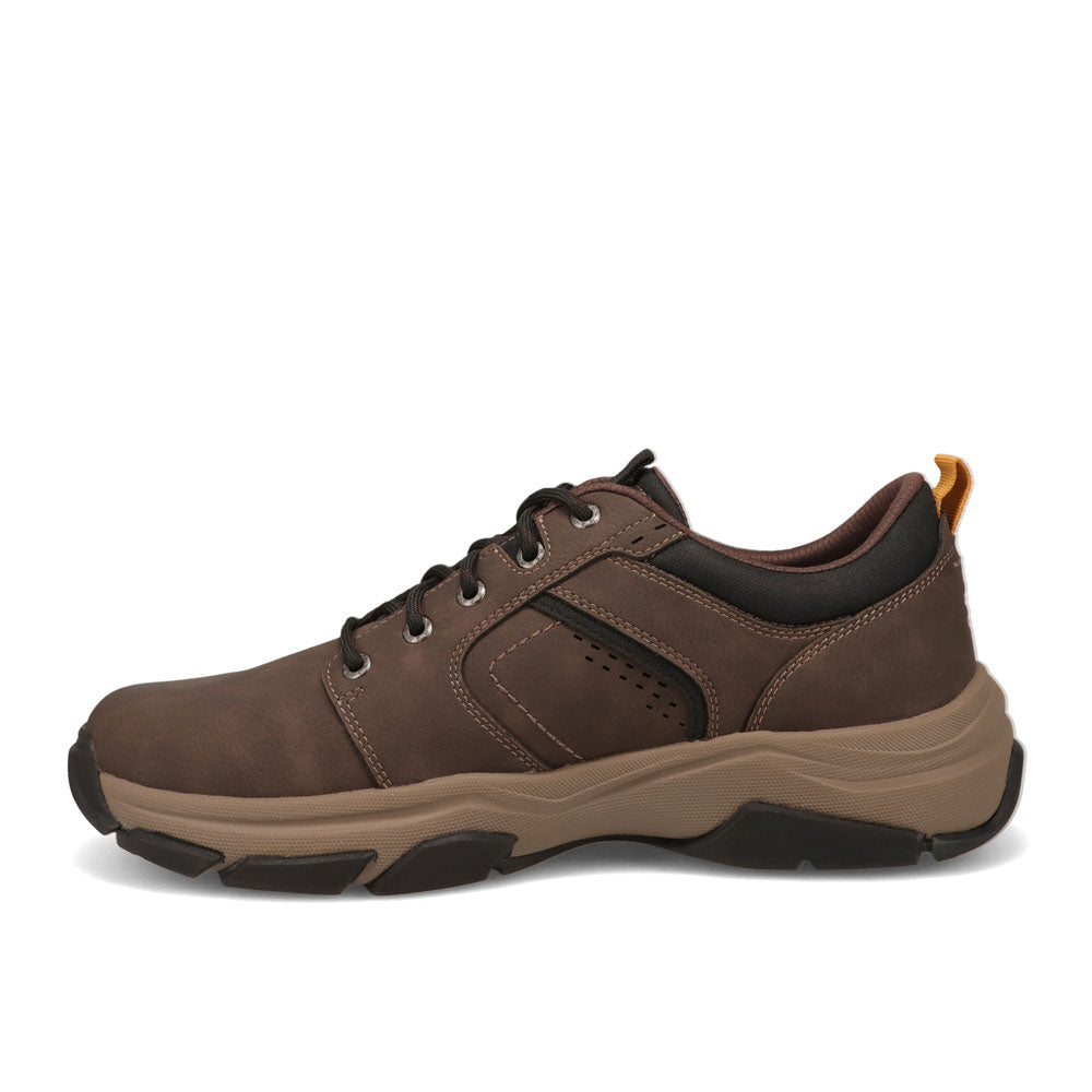 Dark Brown-Dockers Mens Rockwell Distressed Casual Sneaker