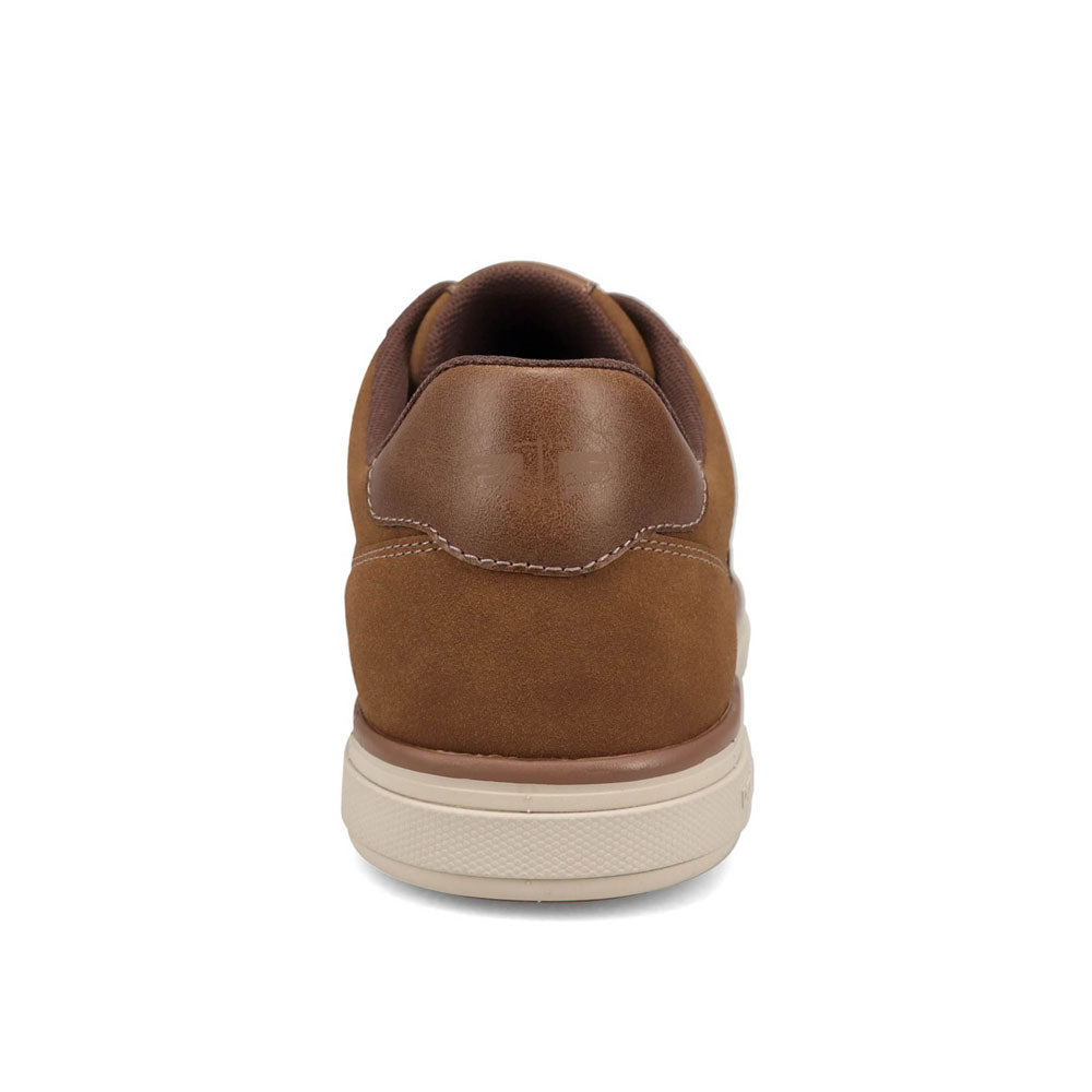 Tobacco-Dockers Mens Fielder Casual Nubuck Lace-Up Sneaker