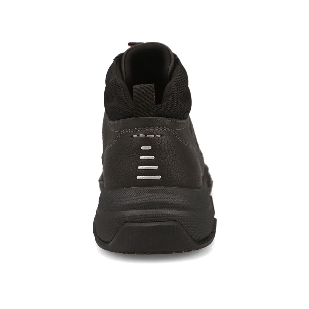 Black-Dockers Mens Royce Slip Resistant Lace Up Boot