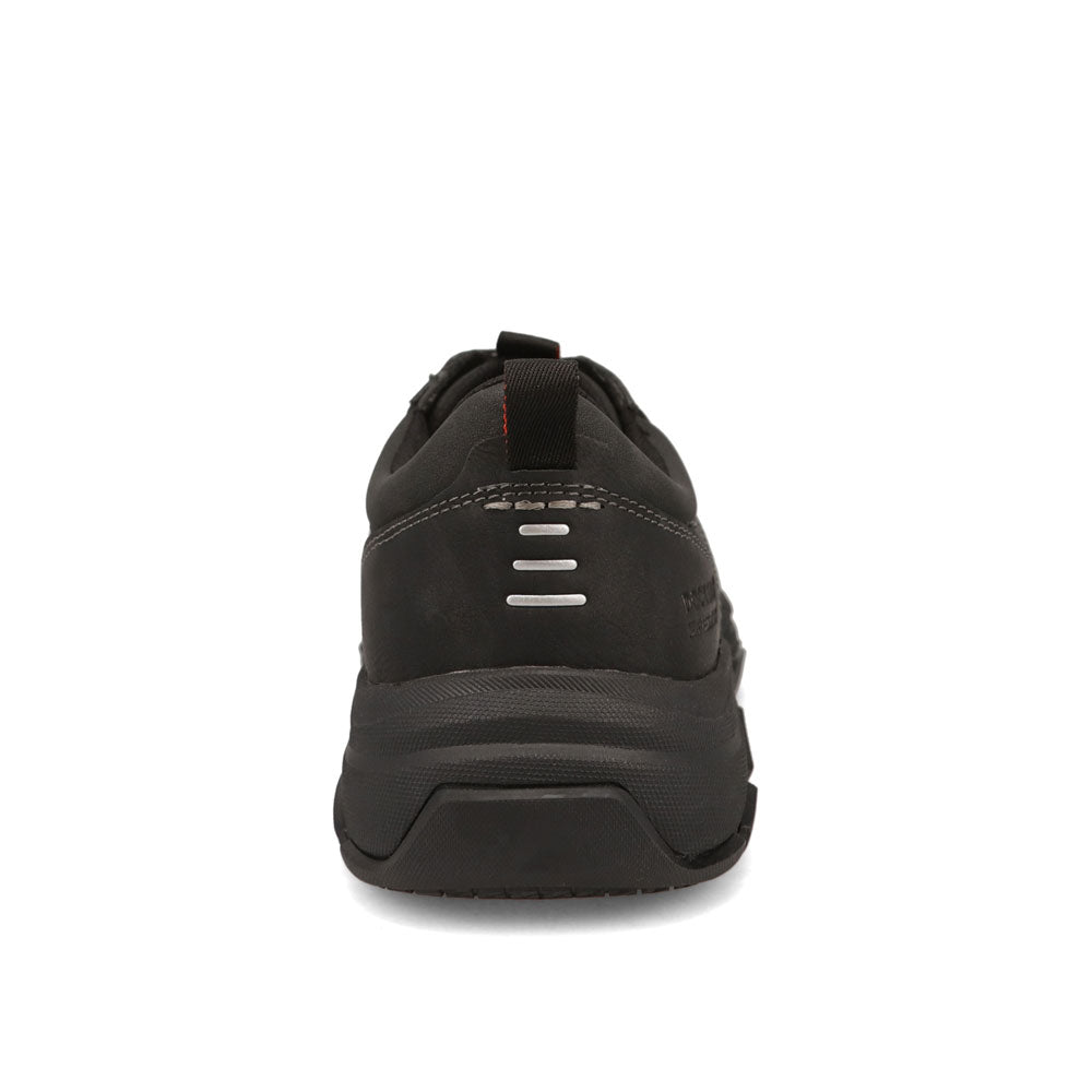 Black-Dockers Mens Rutherford Slip Resistant Sneaker