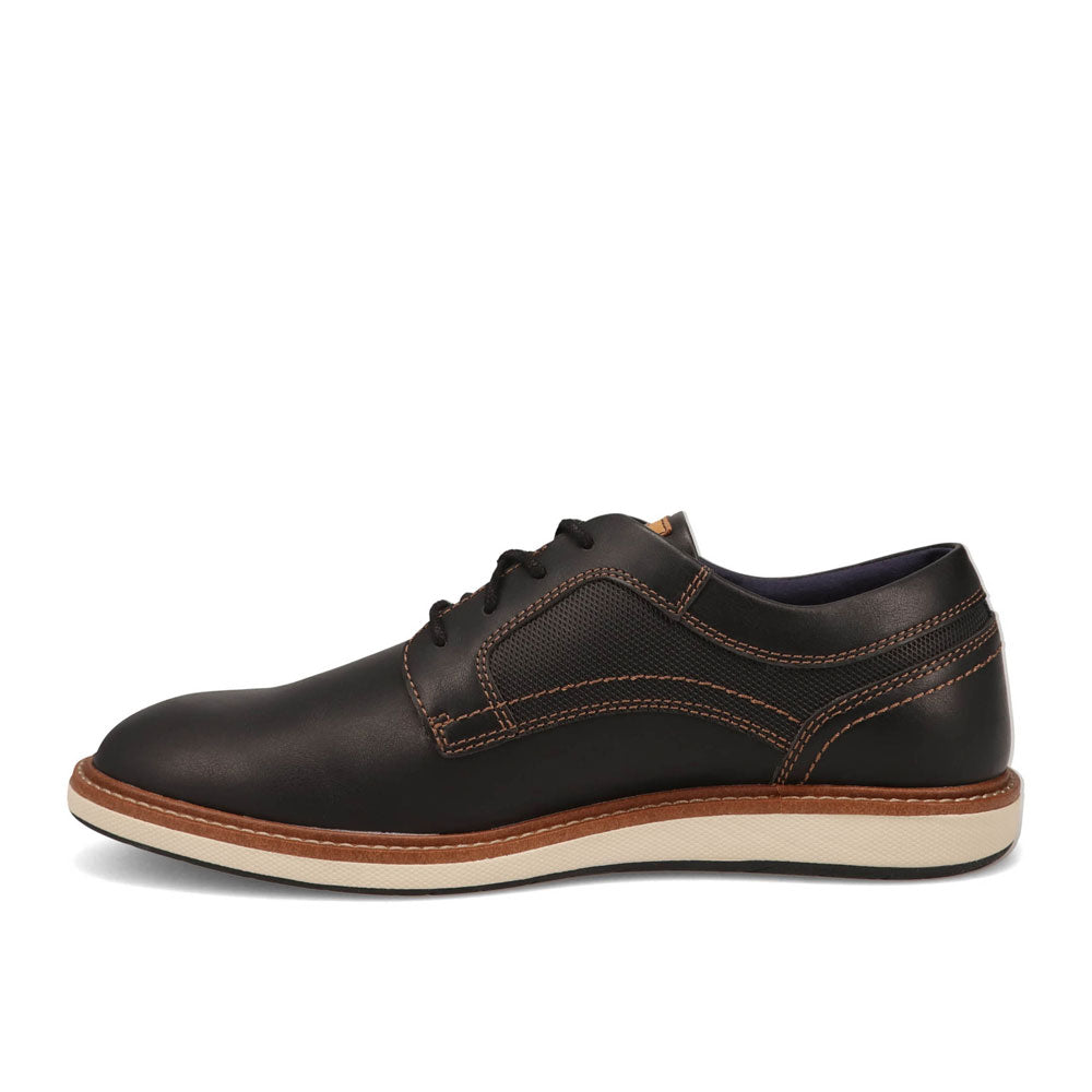 Black-Dockers Mens Halstead Casual Nubuck Casual Lace-Up Oxford