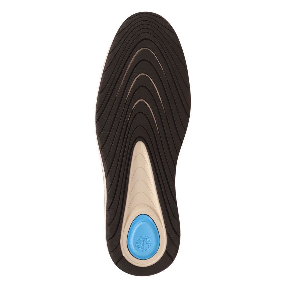 Dark Brown-Dockers Mens Halstead Dress Lace-Up Oxford