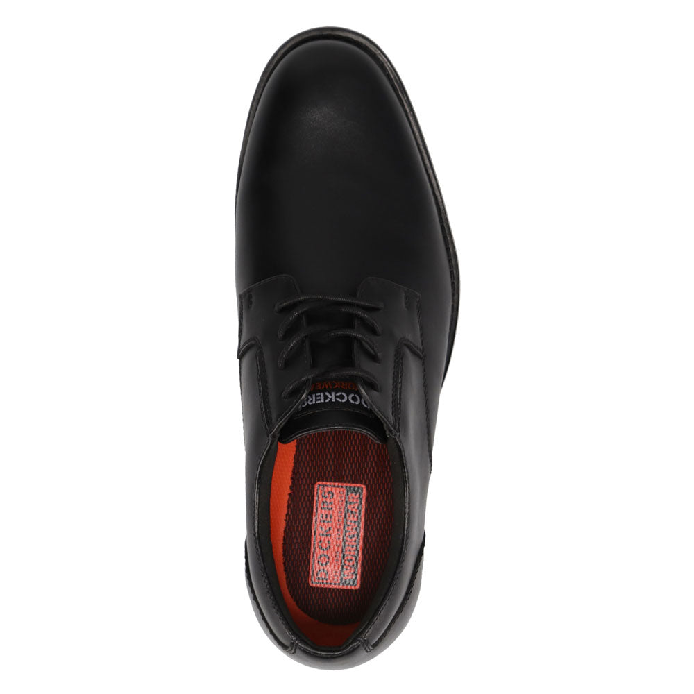 Black-Dockers Mens Benedict Slip Resistant Slip On Polished Loafer
