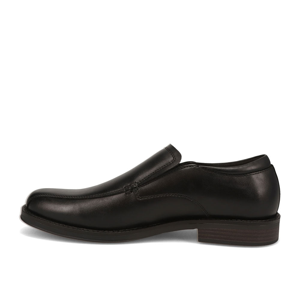 Black-Dockers Mens Benedict Slip Resistant Slip On Polished Loafer