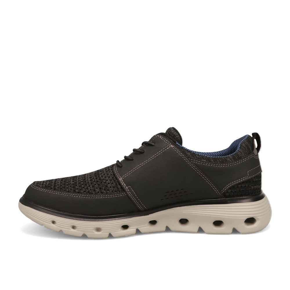 Black-Dockers Mens Fairborne Casual Lace Up Oxford