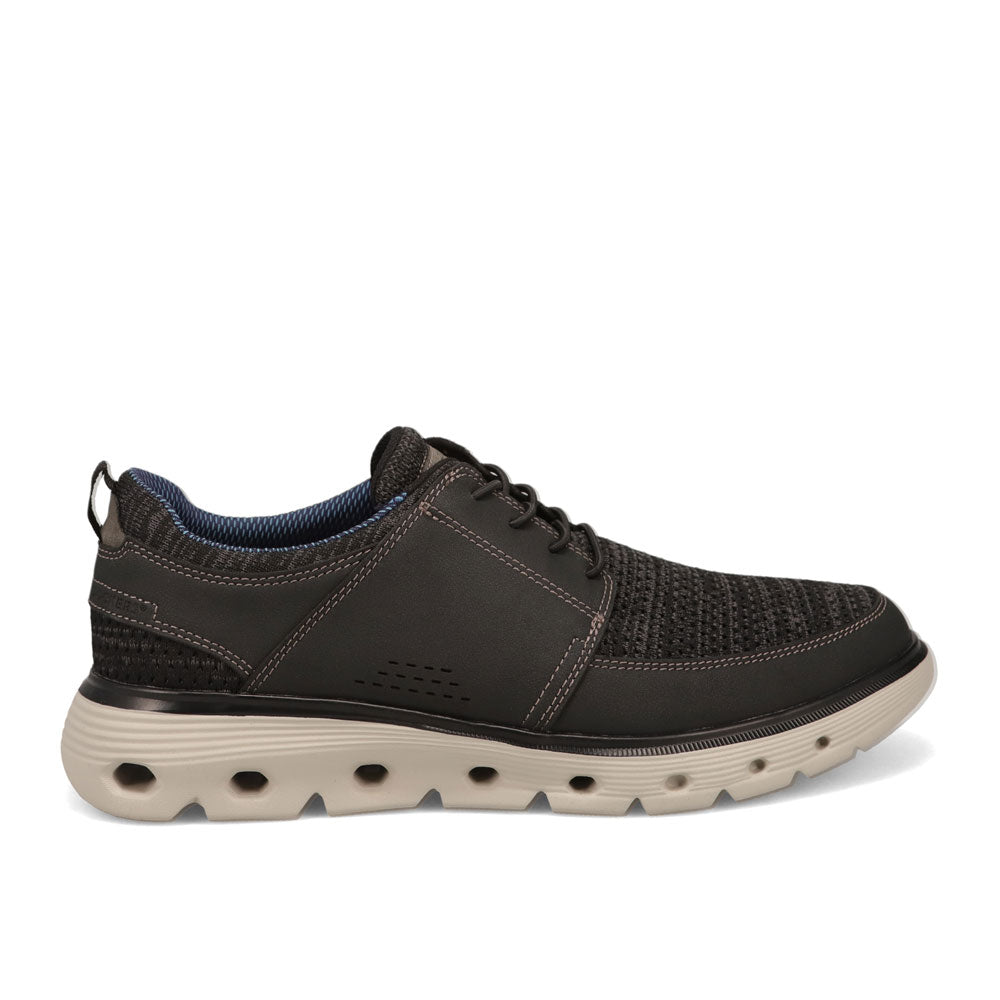Black-Dockers Mens Fairborne Casual Lace Up Oxford
