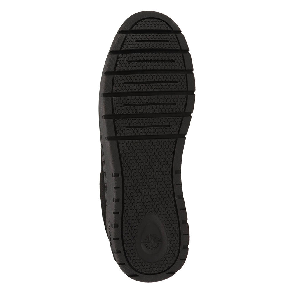 Black Mono-Dockers Mens Frederick Synthetic Leather Casual Sneaker