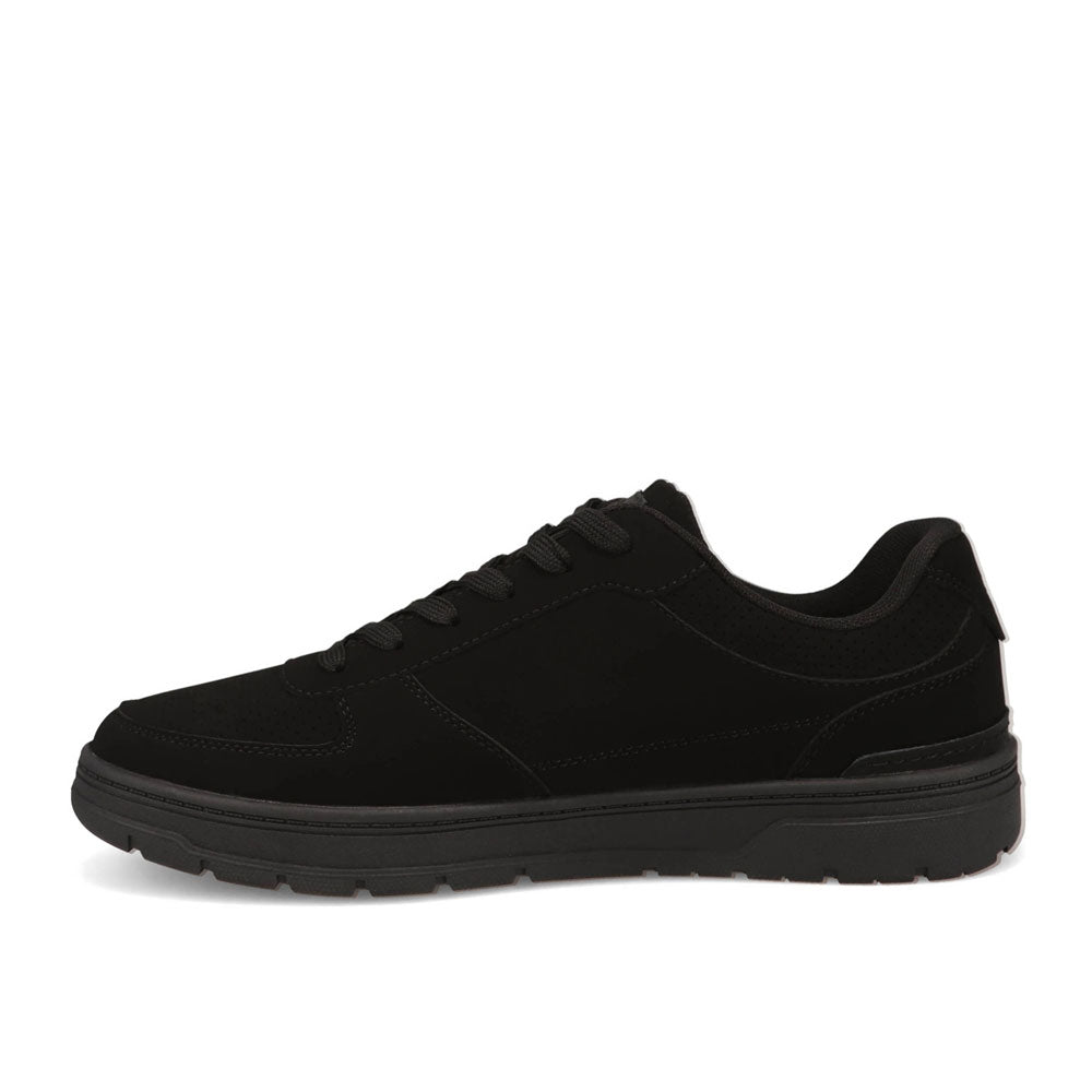 Black Mono-Dockers Mens Frederick Synthetic Leather Casual Sneaker