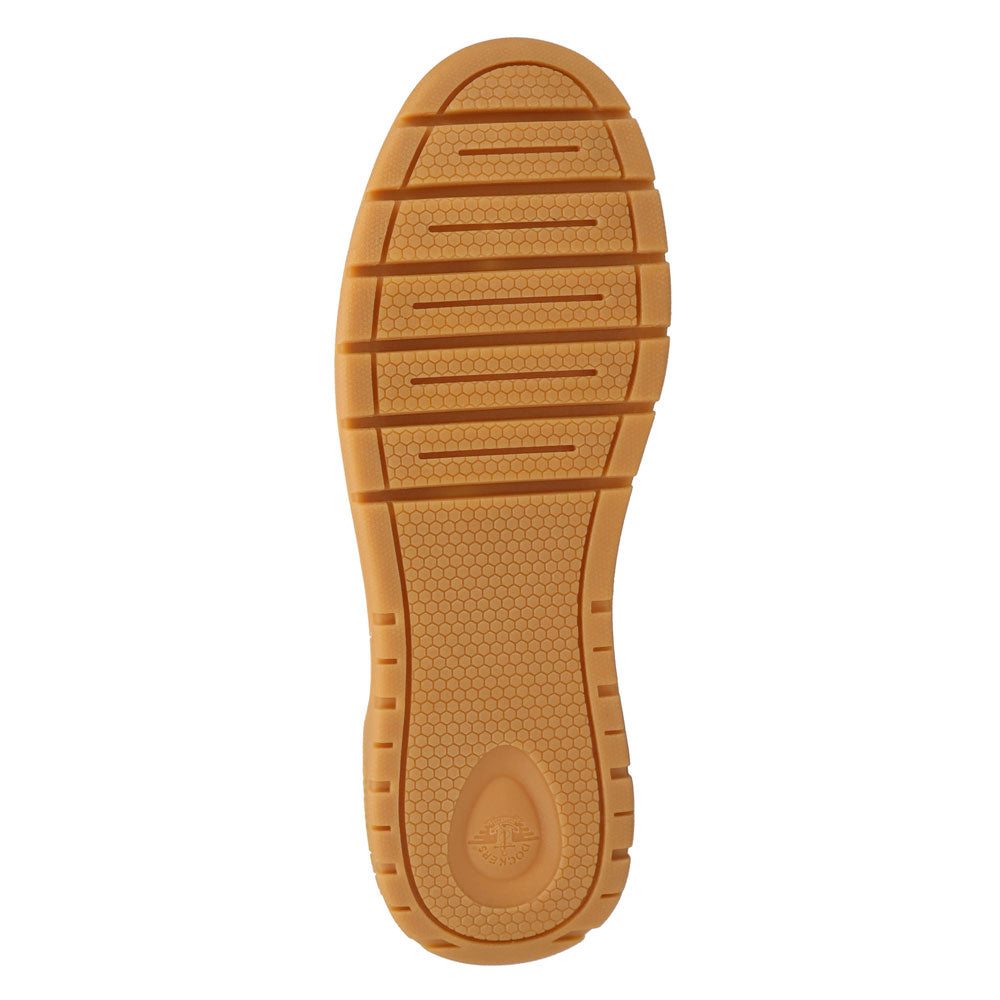 White/ White Sand/ British Tan-Dockers Mens Frederick Synthetic Leather Casual Sneaker